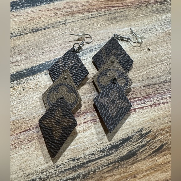UP-CYCLED EARRINGS - Picture 1 of 4